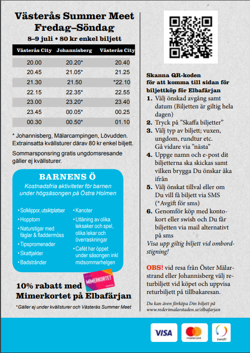 Kommunikationer | Västerås Summer Meet